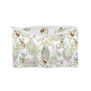 Jungle Canopy Pastel Quilted Makeup Bag