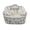 Jungle Canopy Pastel Quilted Travel Case