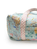 Erin & Ben Co. Jungle Whisper Blue Weekender Duffle Bag