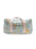 Erin & Ben Co. Jungle Whisper Blue Weekender Duffle Bag