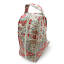 Kinsley Medallion Sand Fuchsia Quilted Boot Bag