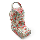 Kinsley Medallion Sand Fuchsia Quilted Boot Bag