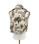 Kit Purple Quilted Cate Vest