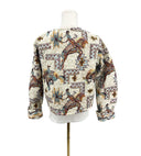 Kit Purple Cropped Quilted Jacket