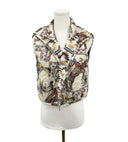 Kit Purple Quilted Cate Vest