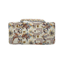 Kit Purple Quilted Weekender Duffle Bag