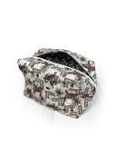 Kit Purple Quilted Makeup Bag