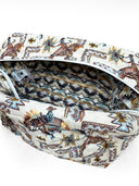 Kit Purple Quilted Makeup Bag