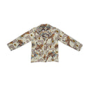 Kit Purple Quilted Snap Jacket