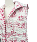 Koda Rider Fuchsia Quilted Cate Vest