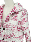 Koda Rider Fuchsia Quilted Snap Jacket