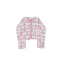 Koda Rider Fuchsia Cropped Quilted Jacket