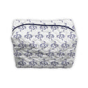 Koda Rider Icon Navy Quilted Makeup Bag