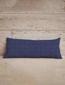 Koda Rider Navy Quilted Oblong 14" x33" Pillow