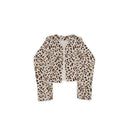 Kye Leopard Cropped Jacket