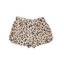 Kye Leopard Quilted Scallop Shorts *Web Exclusive*