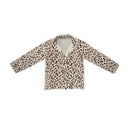 Kye Leopard Quilted Snap Jacket