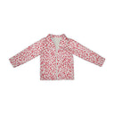 Kye Leopard Sand/ Fuchsia Quilted Jacket