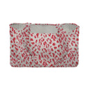 Kye Leopard Sand / Fuchsia Quilted Tote