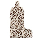 Kye Leopard Quilted Boot Bag