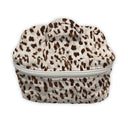 Kye Leopard Quilted Travel Case