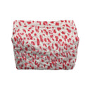 Kye Leopard Sand/Fuchsia Makeup Bag