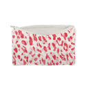 Kye Leopard Sand/Fuchsia Makeup Bag