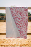 Kye Leopard Sand/Fuchsia Quilt