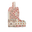 Laramie Patchwork Sand Quilted Boot Bag