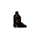 Lazy J Black Quilted Boot Bag
