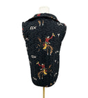 Lazy J Black Quilted Ruby Vest