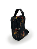 Lazy J Black Quilted Boot Bag