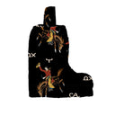 Lazy J Black Quilted Boot Bag