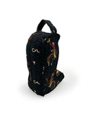 Lazy J Black Quilted Boot Bag