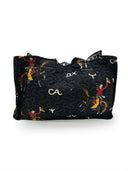 Lazy J Black Quilted Tote