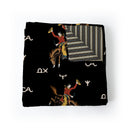 Lazy J Black Baby Blanket