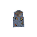 Lazy J Chambray Quilted Ruby Vest
