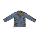 Lazy J Chambray Quilted Snap Jacket