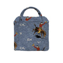 Lazy J Chambray Quilted Handbag