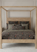 Lazy J Charcoal Quilt