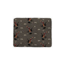 Lazy J Charcoal Quilted Pet Bed