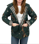 Lazy J Emerald Quilted Snap Jacket