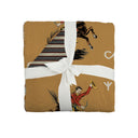 Lazy J Gold Baby Blanket