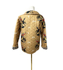 Lazy J Gold Quilted Snap Jacket