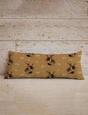 Lazy J Gold Quilted Oblong 14" x33" Pillow