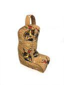 Lazy J Gold Quilted Boot Bag