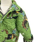 Lazy J Green Youth Quilted Snap Jacket