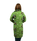 Lazy J Green Quilted Duster