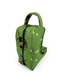 Lazy J Green Quilted Boot Bag