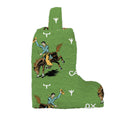 Lazy J Green Quilted Boot Bag